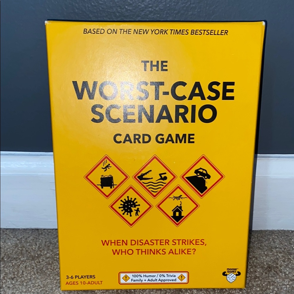 Worst-Case Scenario Card Game 100% Complete